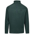 Pine - Front - Trespass Mens Keynote Anti Pilling 1-4 Zip Fleece Top