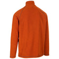 Burnt Orange - Back - Trespass Mens Keynote Anti Pilling 1-4 Zip Fleece Top