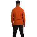 Burnt Orange - Lifestyle - Trespass Mens Keynote Anti Pilling 1-4 Zip Fleece Top