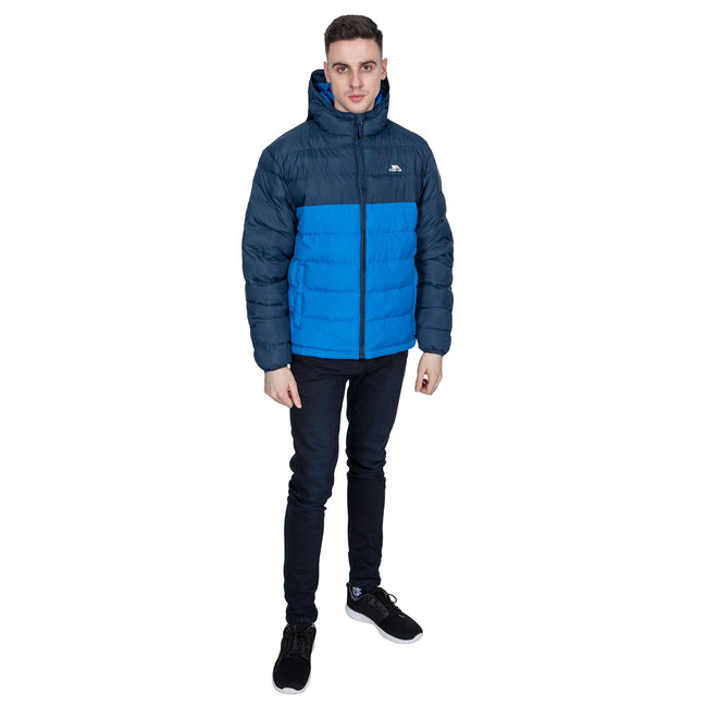 Navy - Lifestyle - Trespass Mens Oskar Padded Jacket