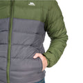 Moss - Close up - Trespass Mens Oskar Padded Jacket