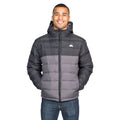 Carbon - Front - Trespass Mens Oskar Padded Jacket