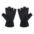 Black - Back - Trespass Adults Unisex Carradale Fingerless Gloves