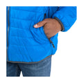 Blue - Pack Shot - Trespass Mens Dunbar Padded Jacket