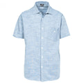 Chambray - Front - Trespass Mens Buru Short Sleeve Shirt