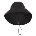 Black - Back - Trespass Adults Unisex Ando DLX Waterproof Rain Hat