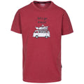 Red Marl - Front - Trespass Mens Motorway T-shirt
