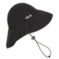 Black - Front - Trespass Adults Unisex Ando DLX Waterproof Rain Hat