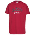 Red - Front - Trespass Mens Hanks II T-Shirt