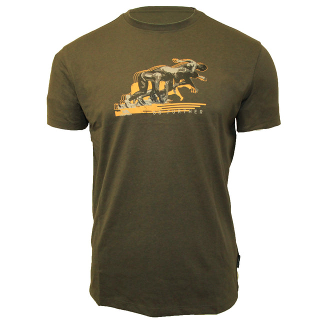 Khaki - Front - Trespass Mens Fastest T-Shirt