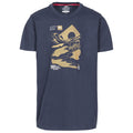Navy - Front - Trespass Mens Landscape T-Shirt
