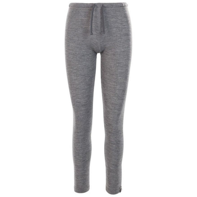 Dark Grey Marl - Front - Trespass Womens-Ladies Chara Merino Base Layer Trousers