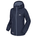 Navy - Side - Trespass Unisex Adult Qikpac Waterproof Jacket