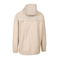 Oatmilk - Back - Trespass Unisex Adult Qikpac Waterproof Jacket