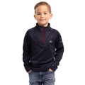 Navy Marl - Lifestyle - Trespass Childrens Boys Edvin Fleece Top