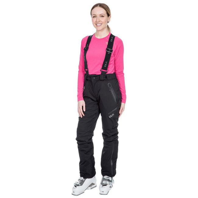 Black - Back - Trespass Womens-Ladies Marisol Ski Trousers