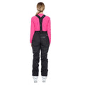 Black - Side - Trespass Womens-Ladies Marisol Ski Trousers