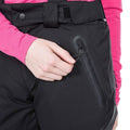 Black - Close up - Trespass Womens-Ladies Marisol Ski Trousers