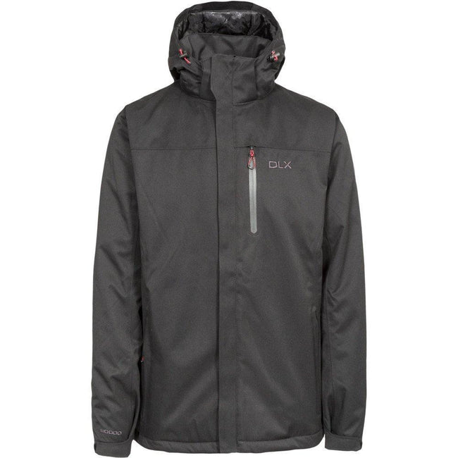 Black - Front - Trespass Mens Renner Waterproof Jacket