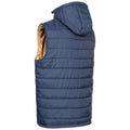 Navy - Side - Trespass Mens Franklyn Padded Gilet