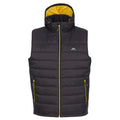 Dark Grey - Front - Trespass Mens Franklyn Padded Gilet