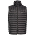 Black - Front - Trespass Mens Hoppers Down Gilet