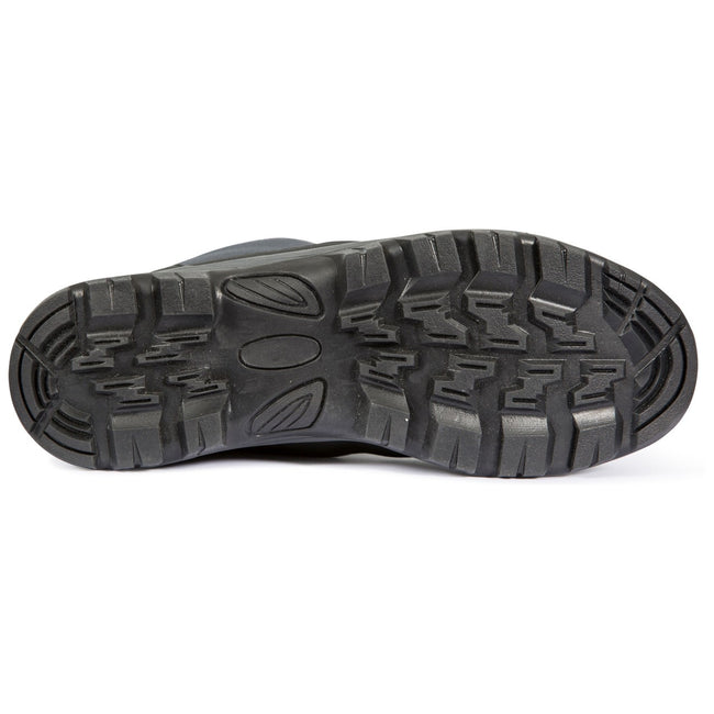 Castle Grey - Pack Shot - Trespass Mens Negev II Leather Snow Boots