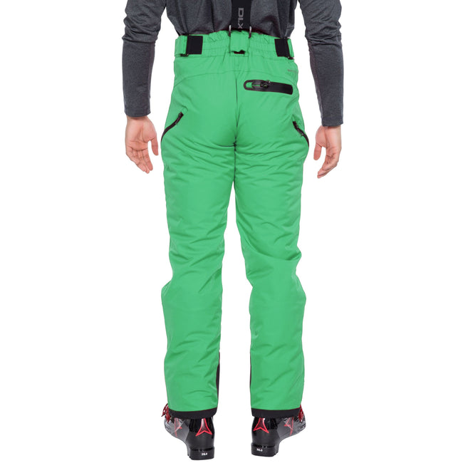 Clover - Side - Trespass Mens Kristoff Stretch Ski Trousers