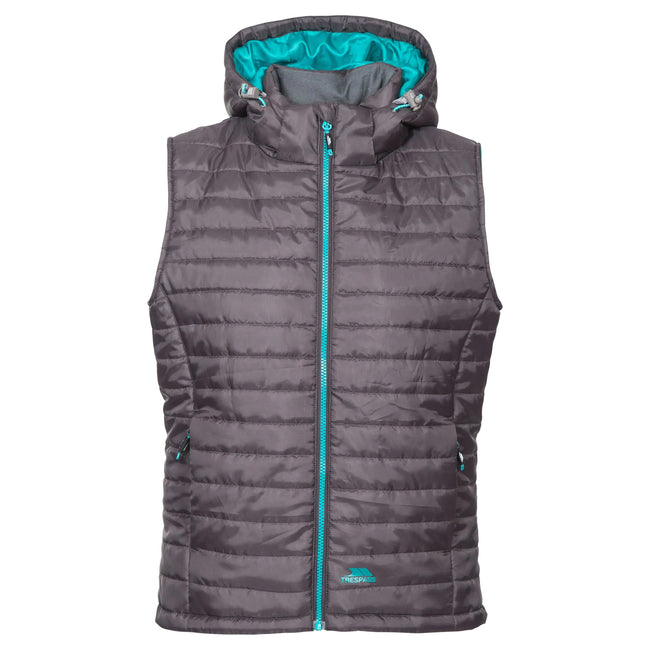 Carbon - Front - Trespass Womens-Ladies Aretha Casual Gilet