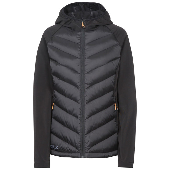 Black - Front - Trespass Womens-Ladies Joyce Down Jacket