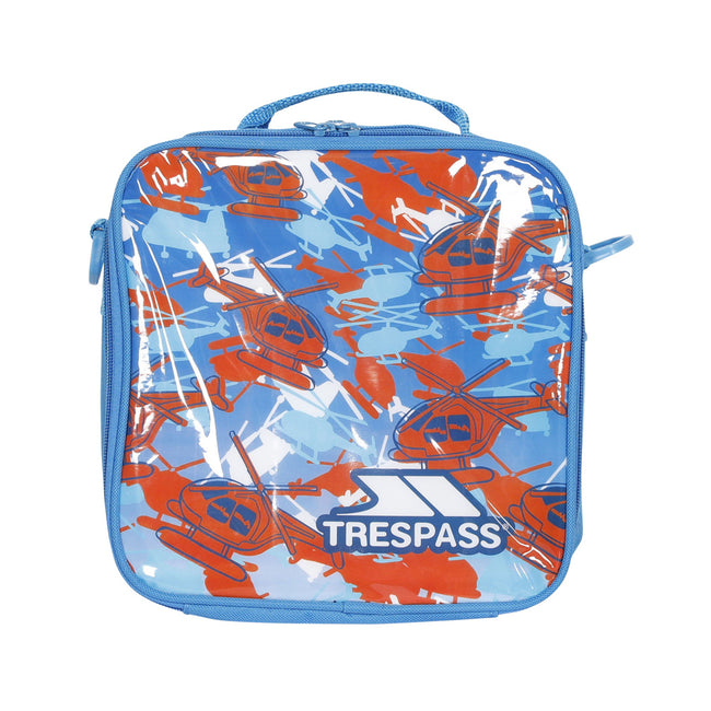 Helicopter Print - Side - Trespass Childrens-Kids Playpiece Lunch Bag
