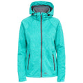 Ocean Green Marl - Front - Trespass Womens-Ladies Angela Softshell Jacket