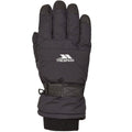Black - Back - Trespass Youths Gohan II Ski Gloves