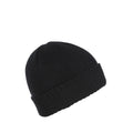Black - Back - Trespass Ronan Beanie Hat