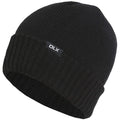 Black - Front - Trespass Ronan Beanie Hat