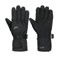 Black - Front - Trespass Ergon II Ski Gloves