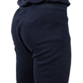 Navy - Side - Trespass Unisex Enigma Thermal Baselayer Trousers