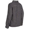 Navy Gingham - Lifestyle - Trespass Childrens-Kids Average Long Sleeved Gingham Shirt