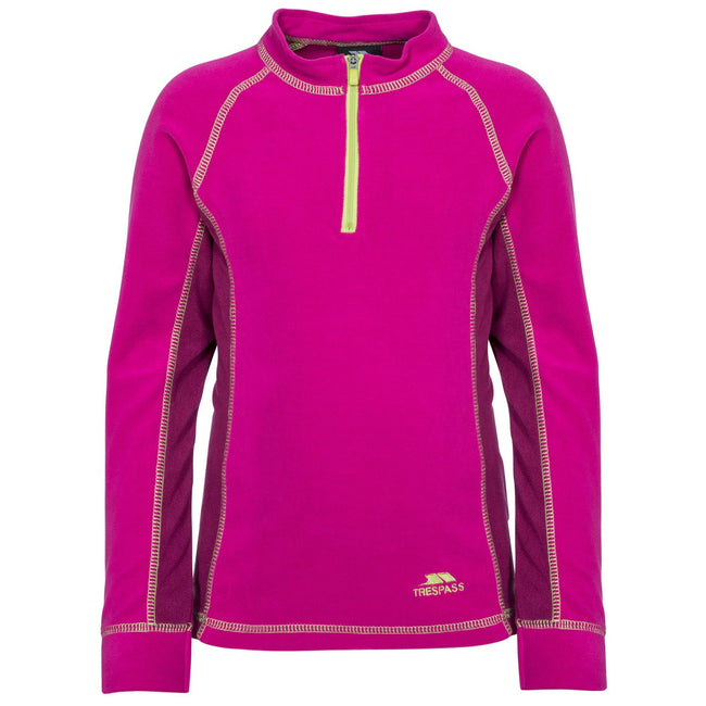 Azalea X - Lifestyle - Trespass Childrens-Kids Bubbles Fleece Top And Bottom Base Layers