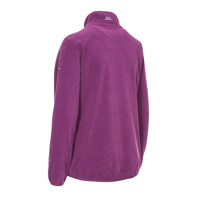 Lagoon Stripe - Front - Trespass Womens-Ladies Ciaran Fleece