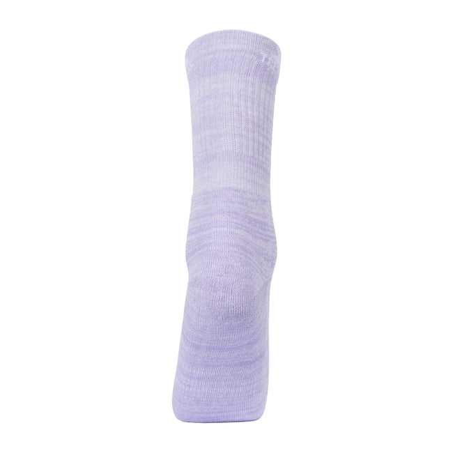 Spruce Green-Oatmeal-Gelsomino Melange - Back - Trespass Womens-Ladies Helvellyn Trekking Socks (Pack Of 3)