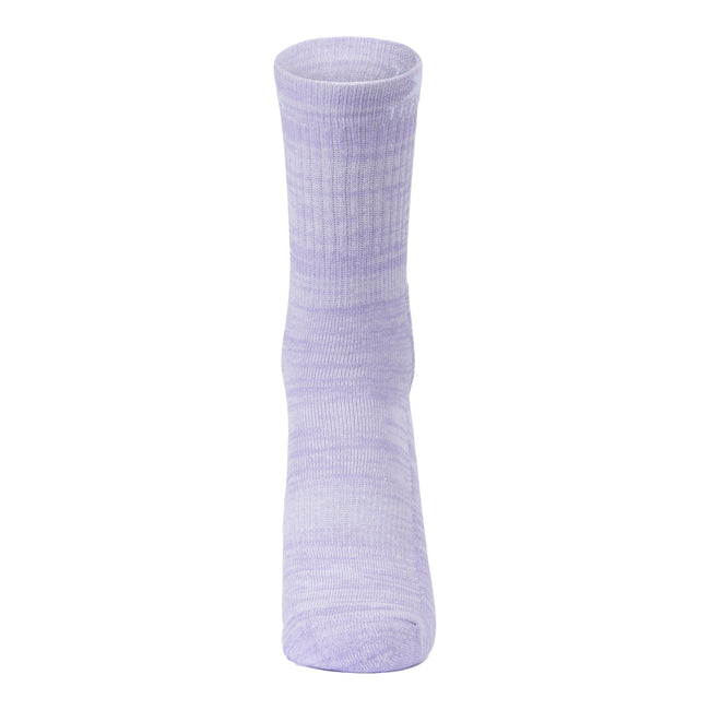 Spruce Green-Oatmeal-Gelsomino Melange - Lifestyle - Trespass Womens-Ladies Helvellyn Trekking Socks (Pack Of 3)