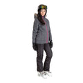 Carbon - Side - Trespass Womens-Ladies Caitly Hooded Touch Fastening Ski Jacket