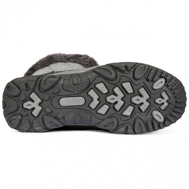 Storm Grey - Lifestyle - Trespass Womens-Ladies Esmae Waterproof Snow Boots