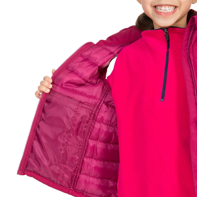 Berry - Pack Shot - Trespass Childrens-Kids Jadda Gilet