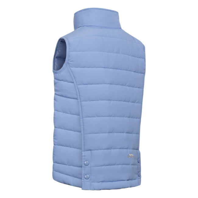 Cornflower Blue - Back - Trespass Childrens-Kids Jadda Gilet