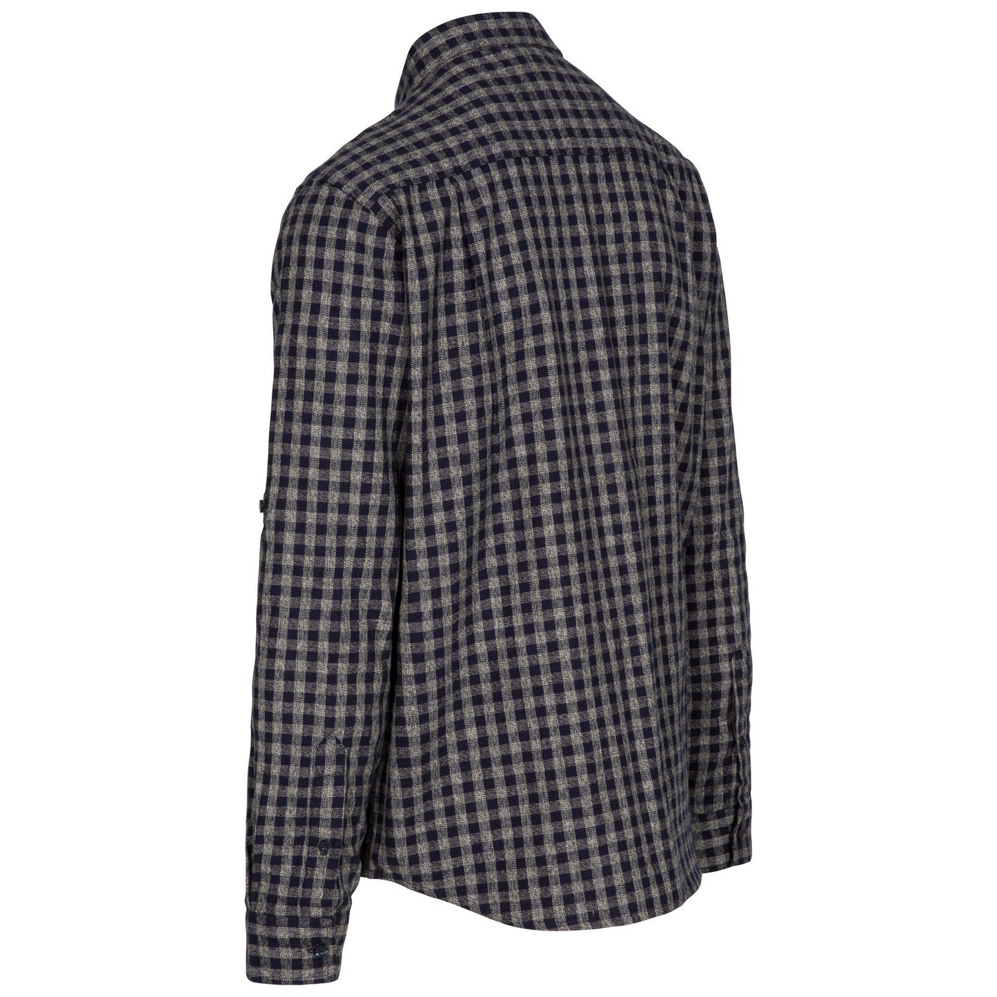 Navy Check - Lifestyle - Trespass Mens Participate Shirt