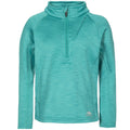 Green Ocean Marl - Front - Trespass Childrens Girls Celina Fleece
