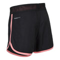 Black - Side - Trespass Womens-Ladies Orina Sports Shorts