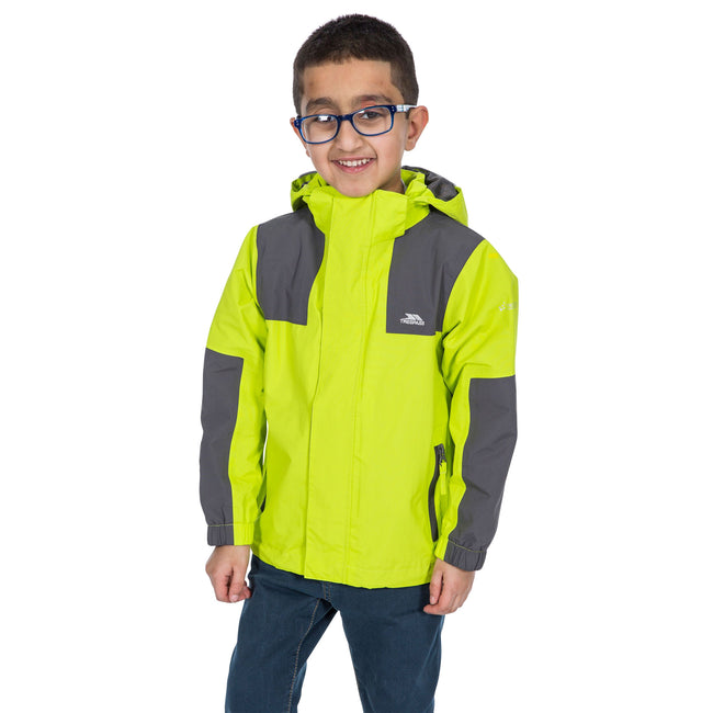 Kiwi - Side - Trespass Childrens Boys Farpost Waterproof Jacket